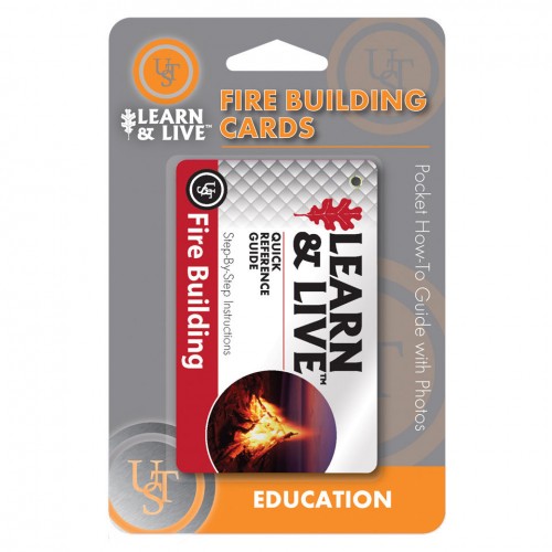 UST Learn & Live Fire Building Cards